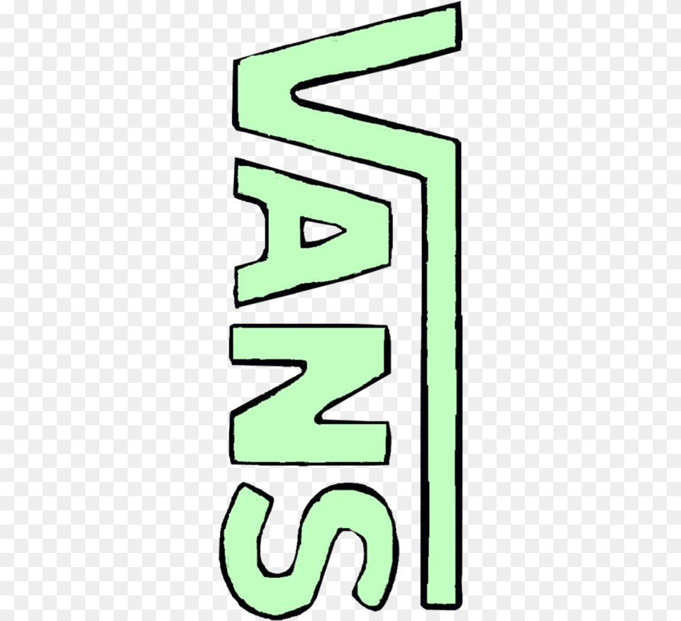Vans Logo Tumblr 2 Drawing Of Vans Sign, Text, Face, Head, Person Png Image