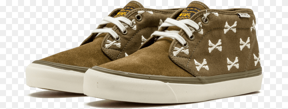 Vans Og Chukka Boot Lx Shoes Vans Mens Wtaps X Og Chukka Boot Lx 39bones39 Sneakers, Clothing, Footwear, Shoe, Sneaker Free Png