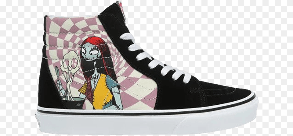 Vans Sk8 The Nightmare Before Christmas, Clothing, Footwear, Shoe, Sneaker Free Transparent Png