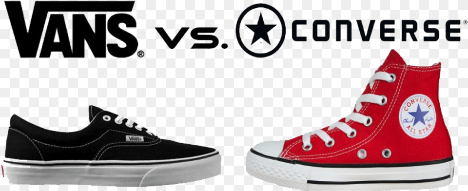 Vans Vs All Star, Clothing, Footwear, Shoe, Sneaker Png