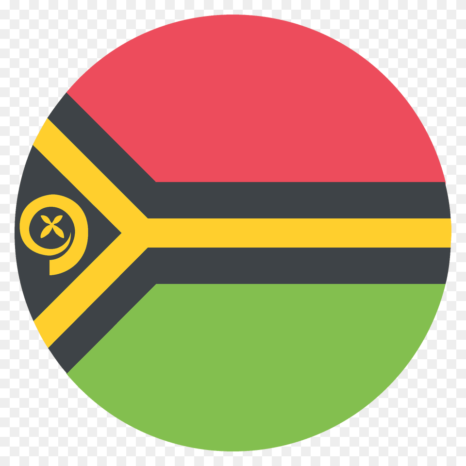 Vanuatu Flag Emoji Clipart, Logo, Disk Free Transparent Png
