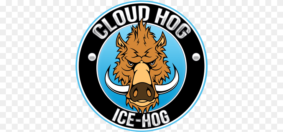 Vape Ice Cloud Hog Mexican Creole Hairless Pig, Badge, Logo, Symbol, Animal Png Image