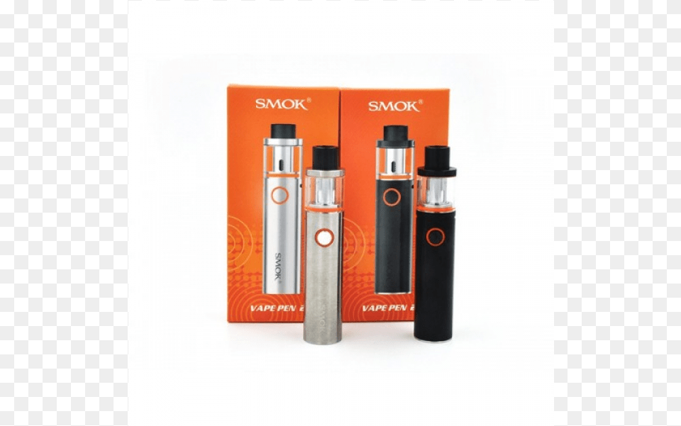 Vape Pen 22 Starter Kit By Smok Vape Pen Orange And Silver, Bottle, Cosmetics, Perfume, Lipstick Free Transparent Png