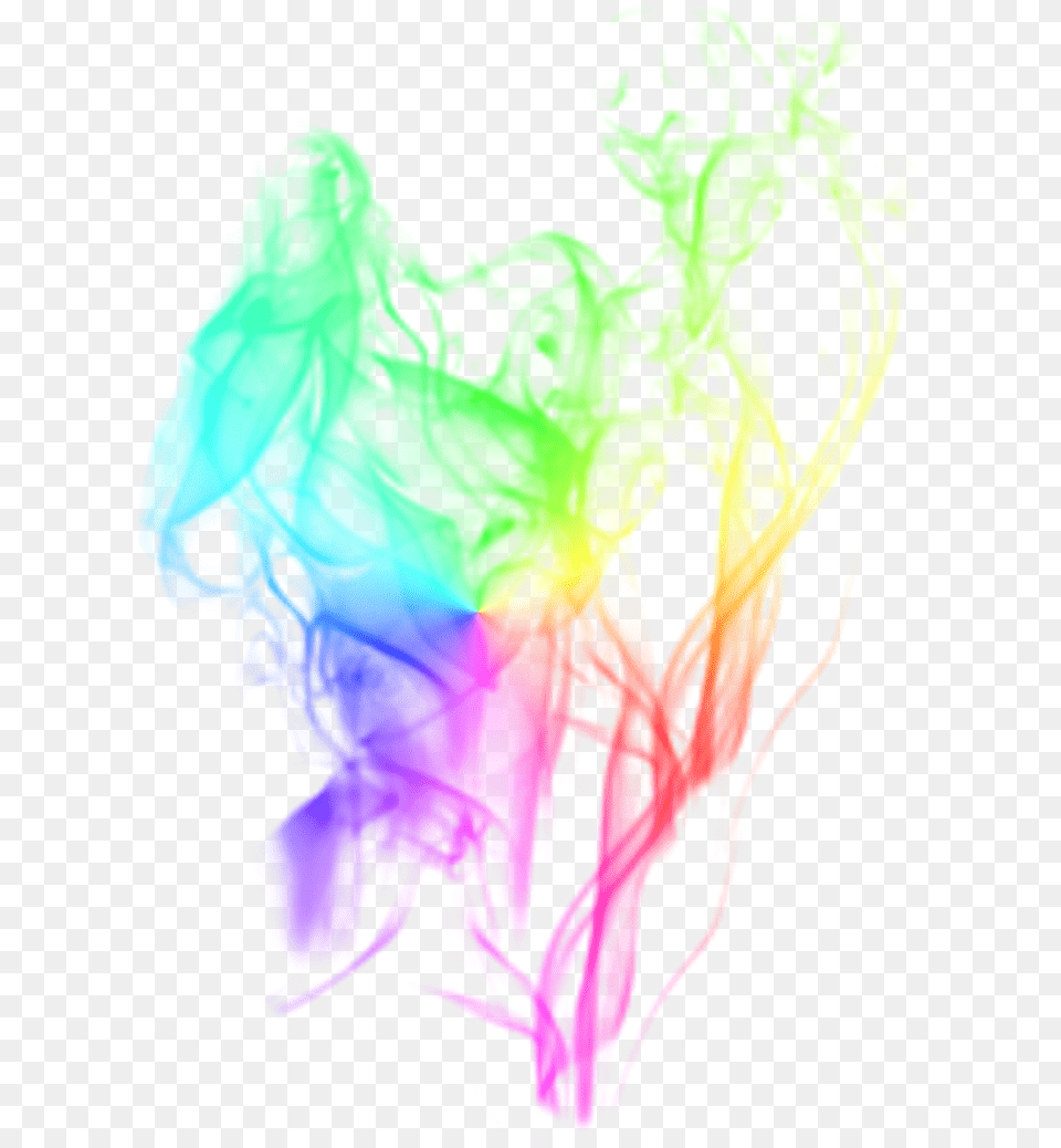 Vape Smoke Rainbow Multicolored Still Darkness, Art, Graphics, Purple, Person Png Image