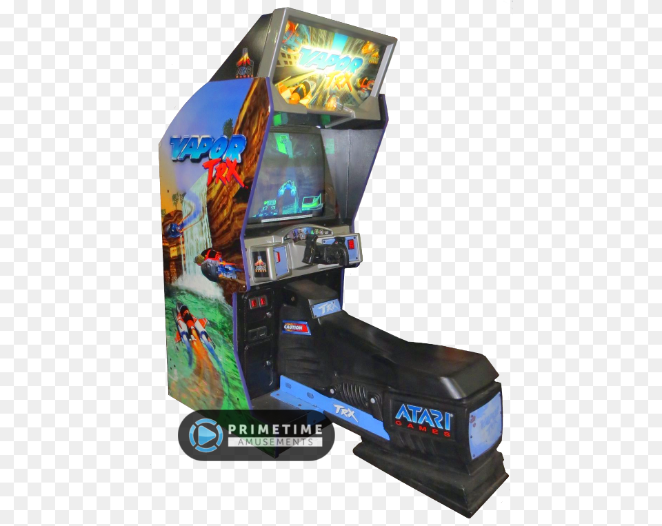 Vapor Trx Arcade Video Game By Atari Games Futuristic Arcade Racing Game, Arcade Game Machine Free Png Download