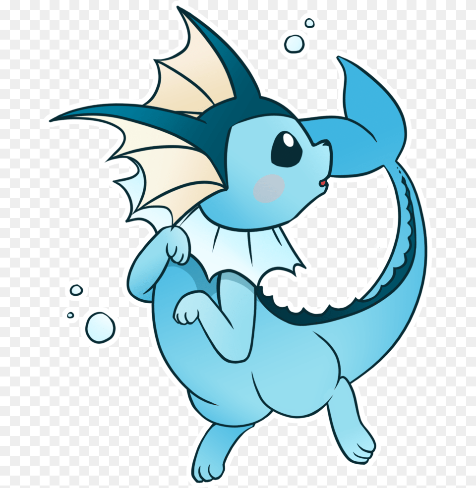 Vaporeon And Anime Vaporeon Cute, Baby, Person Free Transparent Png