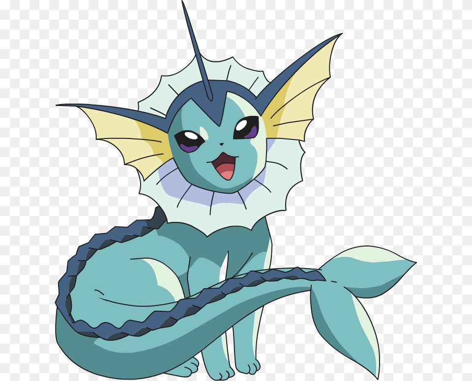 Vaporeon Is The Most Popular Eevee Evolution In Pokemon Go, Face, Head, Person, Baby Free Png Download