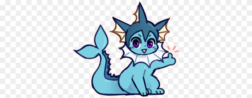 Vaporeon Support Squad Cartoon, Baby, Person, Art, Face Png