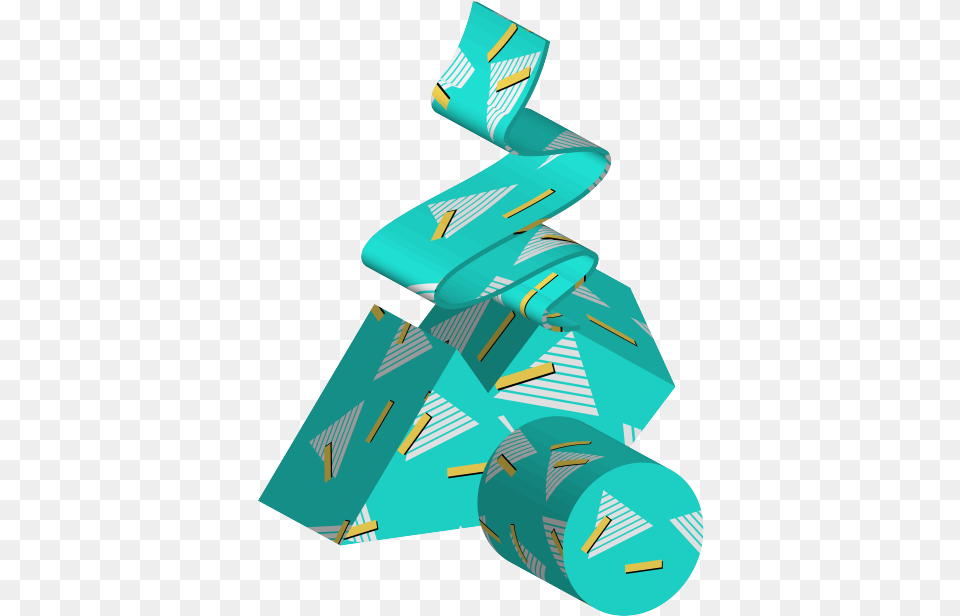 Vaporwave Abstract Shapes Freetoedit Aesthetic Graphic Design Transparent, Accessories, Formal Wear, Tie Png Image