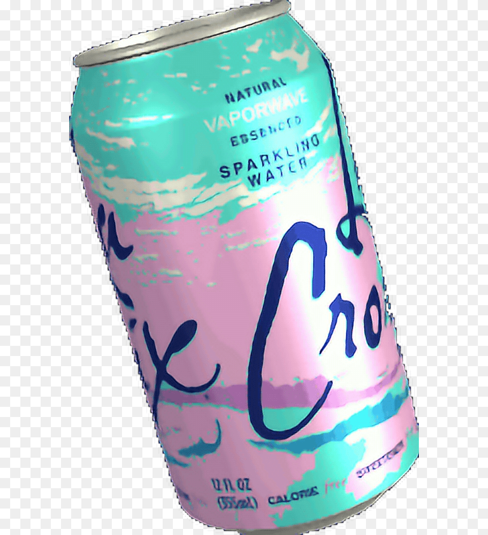 Vaporwave Aesthetic Can Sodacan Aesthetic Transparent Soda Can, Tin, Face, Head, Person Free Png Download