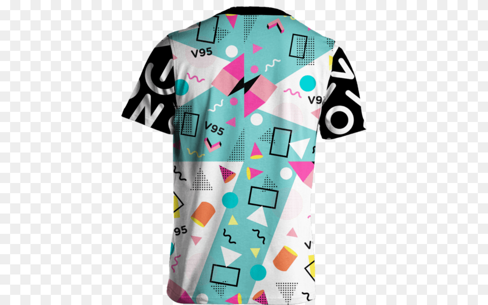 Vaporwave Aesthetic Clothing Pizzazz Tee, Shirt, T-shirt, Pattern Free Png