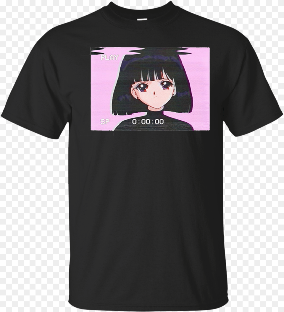 Vaporwave Anime Shirts Mickey Mouse Castle Shirt, Clothing, T-shirt, Baby, Person Png