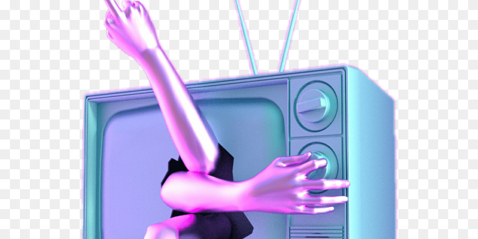 Vaporwave Clipart Trippy Vaporwave Trippy Aesthetic, Monitor, Computer Hardware, Electronics, Tv Png Image