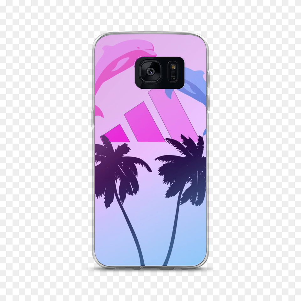 Vaporwave Dolphin Chill Samsung Case, Electronics, Mobile Phone, Phone Png
