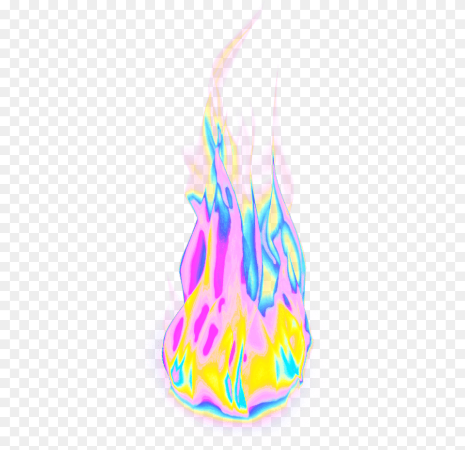 Vaporwave Fire Emoji Transparent, Flame, Purple, Pattern Png