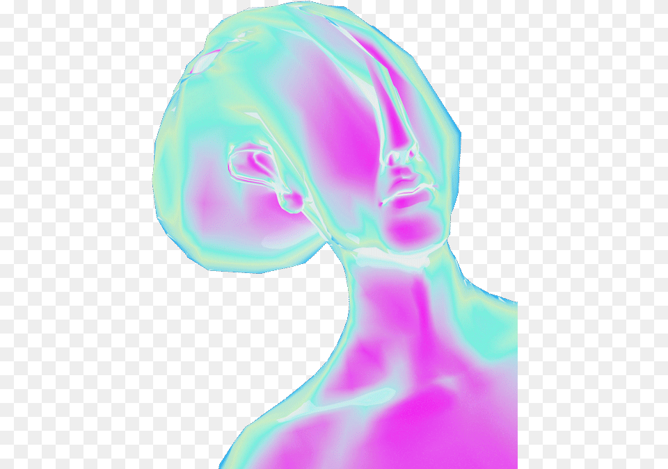 Vaporwave Gif Background, Alien, Baby, Person, Body Part Free Transparent Png