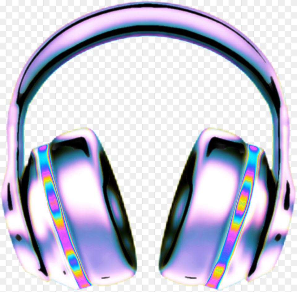 Vaporwave Headphones Free Png Download