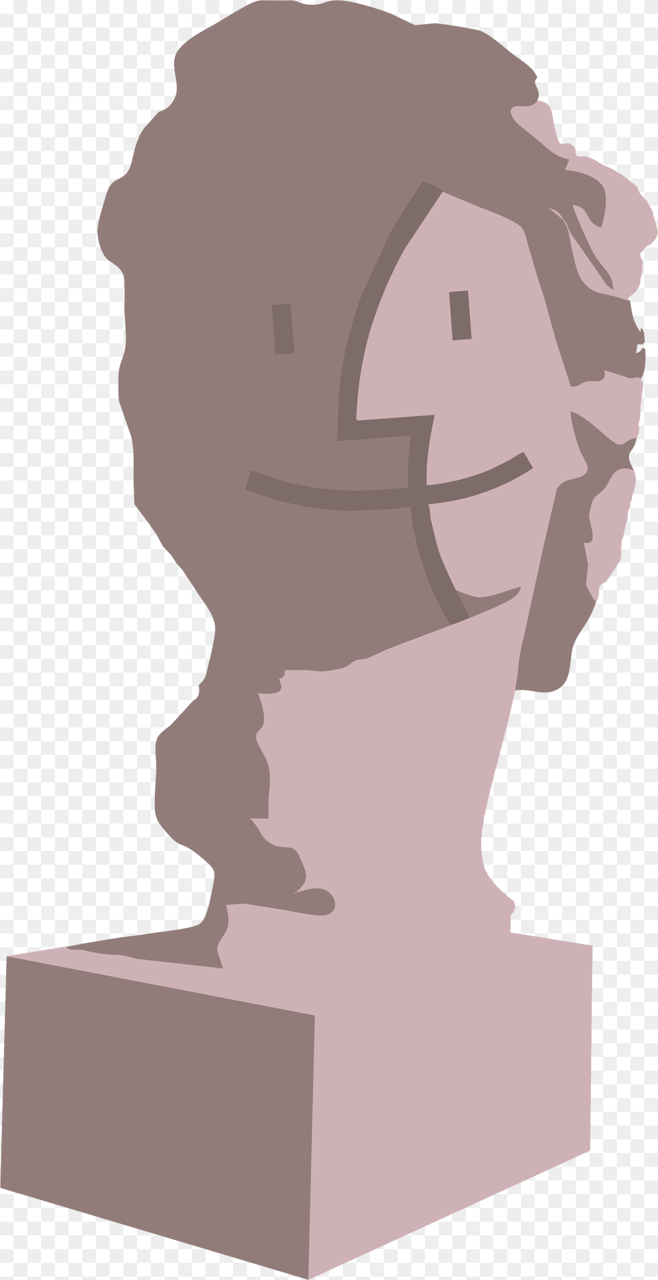 Vaporwave Statue, Art, Body Part, Face, Head Png Image
