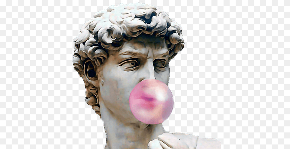 Vaporwave Statue Bust Bubblegum Bubble Gum Vaporwaveaes Statue Bubblegum, Adult, Wedding, Person, Woman Free Transparent Png