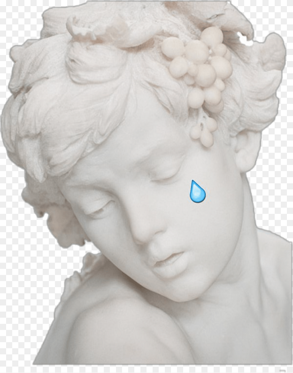 Vaporwave Statue Sculpture Portable Network Graphics Statue, Baby, Person, Face, Head Free Transparent Png