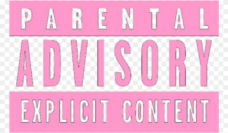 Vaporwave Text Pink Parental Advisory, Scoreboard, Alphabet Free Transparent Png