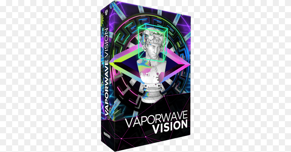 Vaporwave Vision 10 Vj Loops Pack Art, Advertisement, Light, Poster, Baby Free Transparent Png