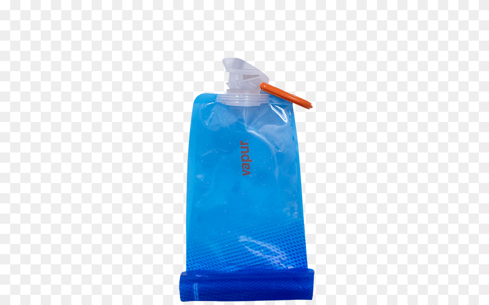 Vapur Reusable Water Bottle Flexible Water Bottle, Plastic, Water Bottle, Person Free Png Download
