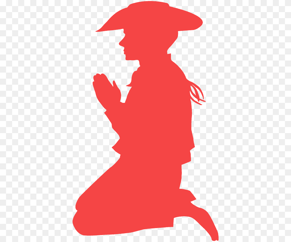 Vaquero Rezando Vector, People, Person, Kneeling Png Image