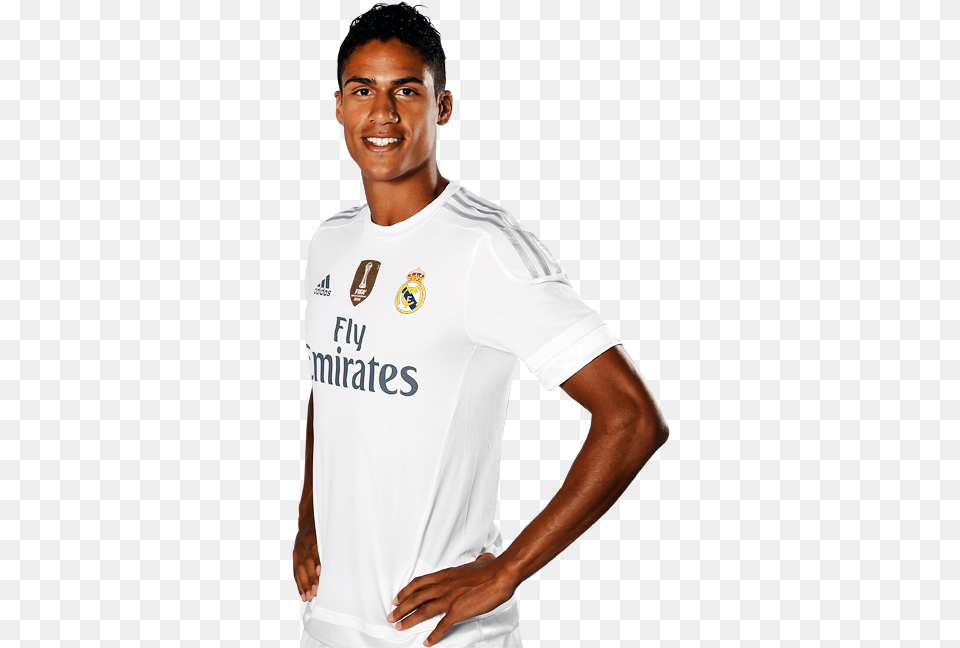 Varane Presentation Raphael Varane, T-shirt, Clothing, Shirt, Person Png