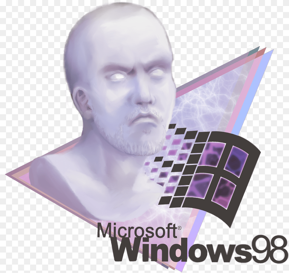 Vargskelethor Windows 98 Boot Screen, Adult, Art, Male, Man Png