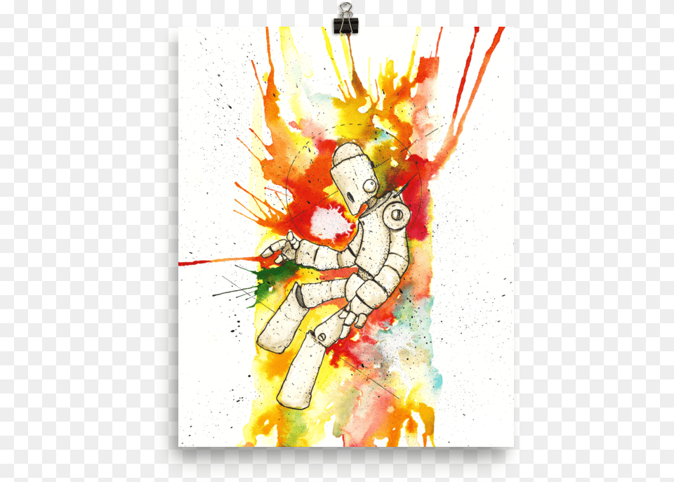Varick Gallery 39nebula Bot39 Giclee Watercolor Painting, Art, Modern Art, Collage, Graphics Png Image