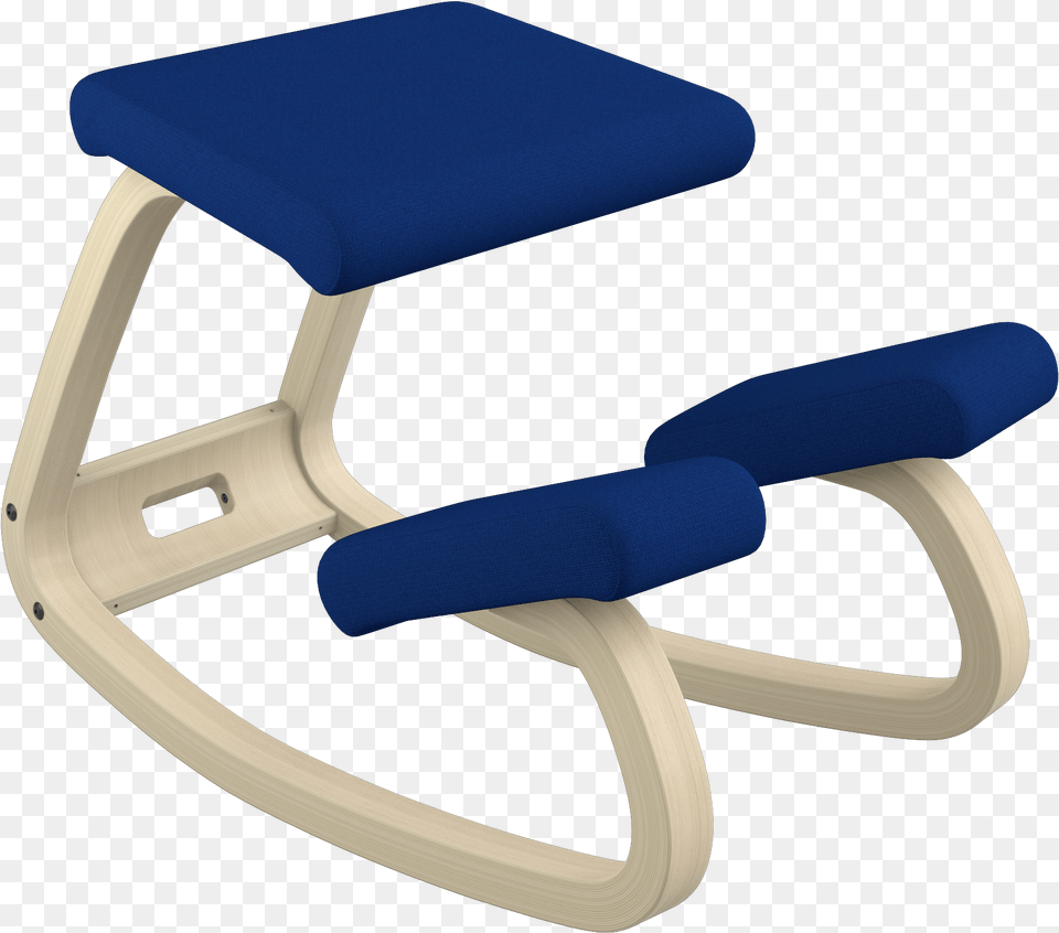 Varier Ergonomic Kneeling Chair Variable Balans Siege Ergonomique Sans Dossier, Cushion, Furniture, Home Decor, Rocking Chair Png