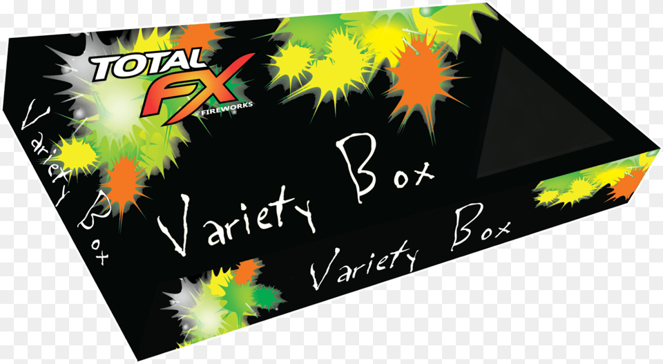 Variety Box U2014 Total Fx Fireworks Sparklers, Leaf, Plant, Text, Blackboard Free Png Download