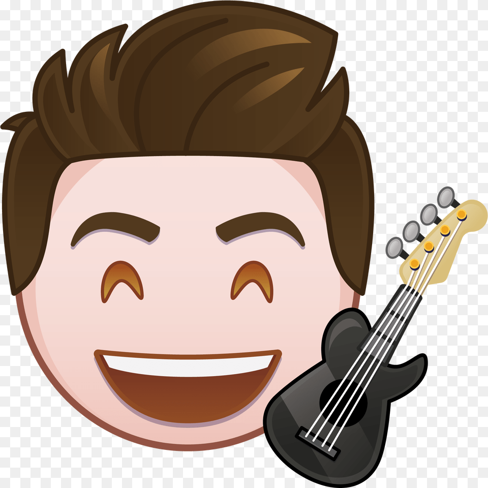 Variety Magazine Logo Drawing Of Liam Attridge, Guitar, Musical Instrument, Person, Face Png