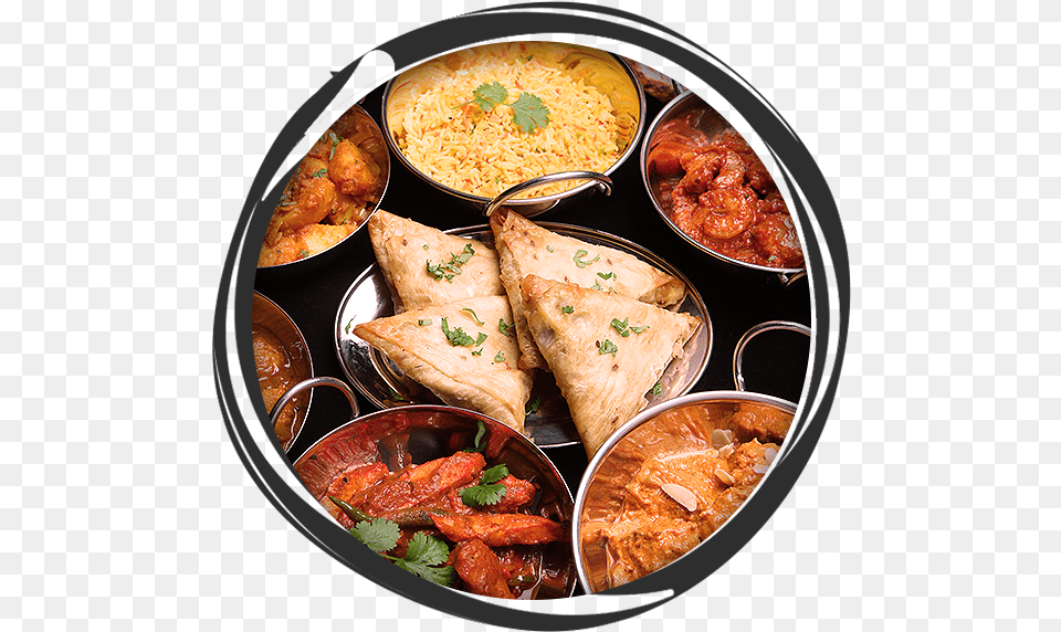 Variety Of Indian Food Curry Traditional Indian Food, Meal, Lunch, Food Presentation, Dish Free Png