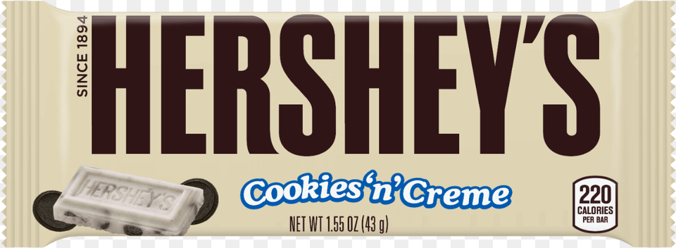 Variety Pack 30ct Candy Bars Hershey39s Cookies N Creme, License Plate, Transportation, Vehicle, Text Free Transparent Png