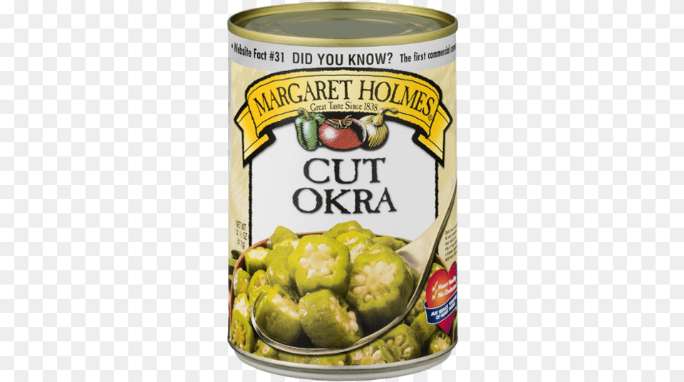 Variety Vegetables Margaret Holmes Tomatoes And Okra 145 Oz Can, Food, Produce, Tin Png Image