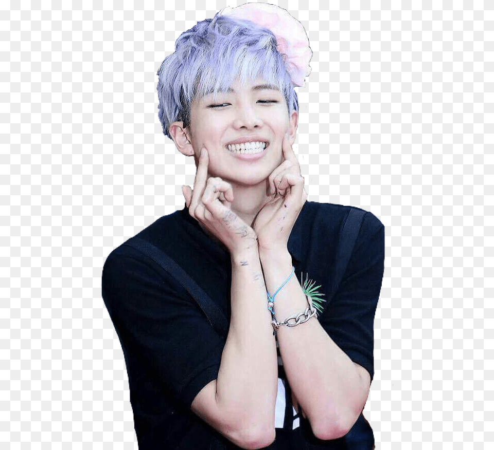 Various Bts Shitpost Edits Like Reblog Bts Rap Monster Cute, Accessories, Bracelet, Jewelry, Hair Free Transparent Png