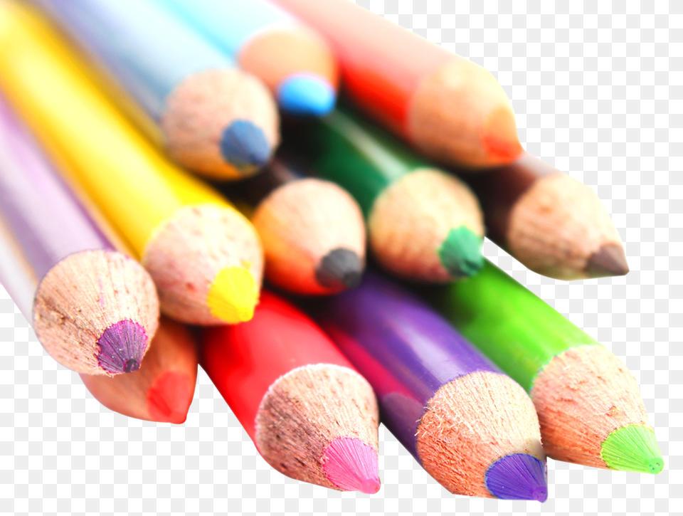 Various Colour Pencils Pencil, Brush, Tool, Device Png Image