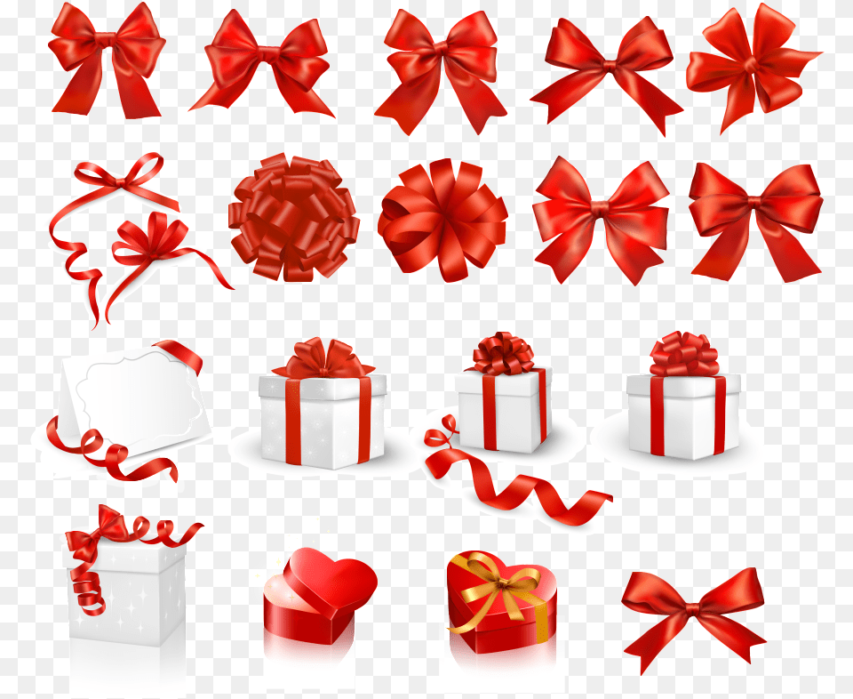 Various Gift Boxes And Bow, Birthday Cake, Cake, Cream, Dessert Free Transparent Png