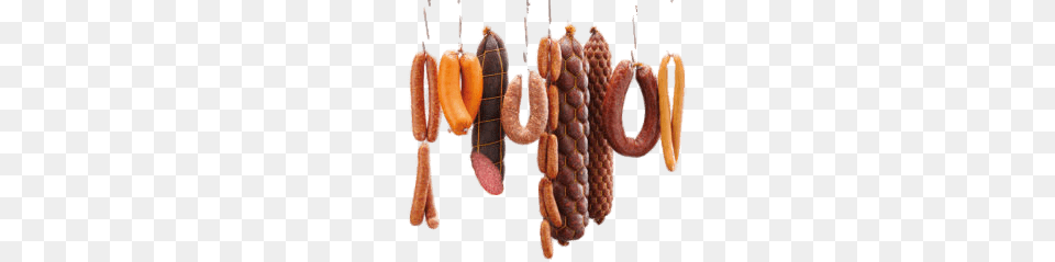 Various Hanging Sausages, Food Free Transparent Png
