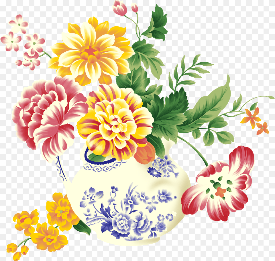 Vase, Art, Plant, Pattern, Graphics Free Png Download