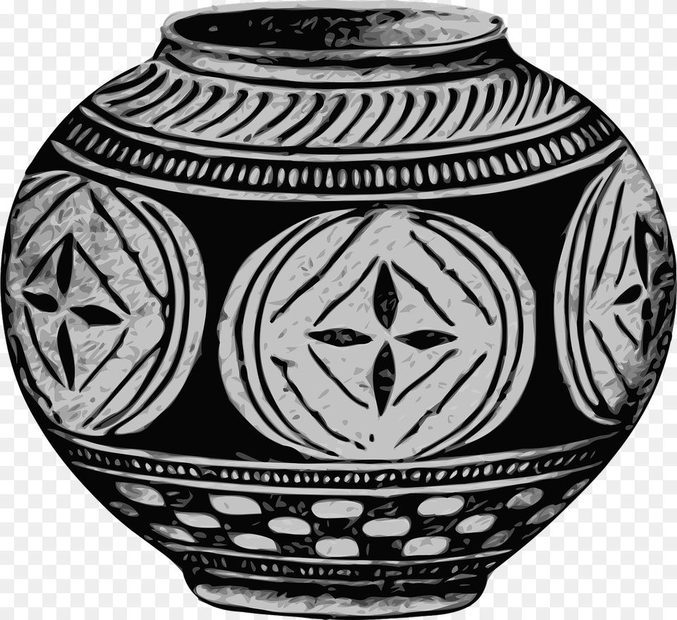 Vase, Jar, Pottery, Urn, Face Free Transparent Png