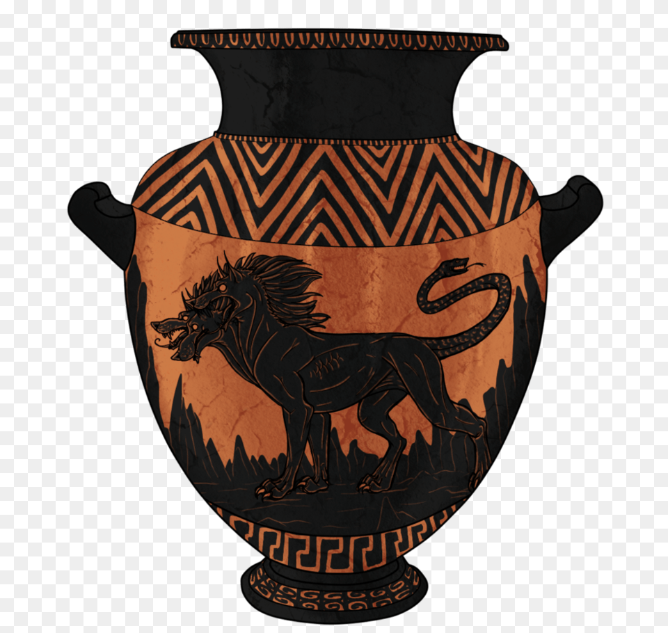 Vase, Jar, Pottery, Urn, Animal Free Transparent Png