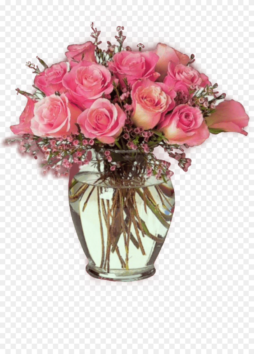 Vase Bouquetofflowers Flowers Roses Rosesarebeautiful Beautiful Happy Birthday Roses, Jar, Pattern, Rose, Graphics Png Image