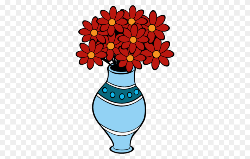 Vase Cartoon, Jar, Pottery, Plant, Potted Plant Png