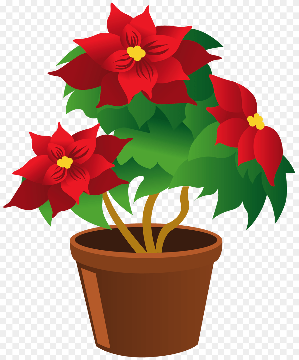 Vase Clipart Vaso, Potted Plant, Flower, Leaf, Plant Free Png Download