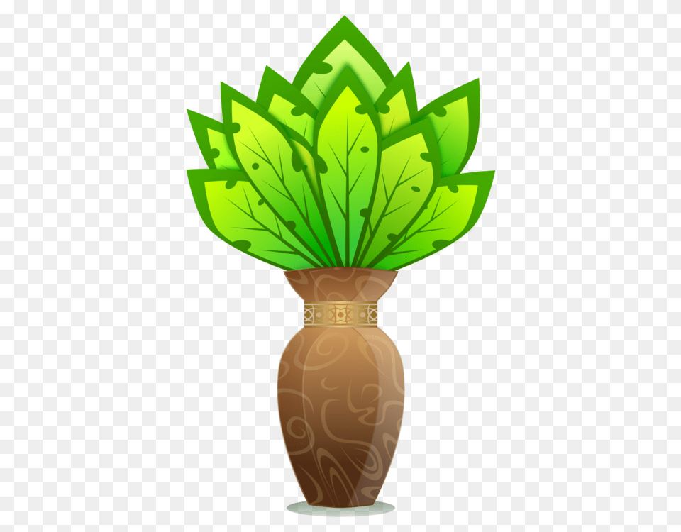 Vase Drawing Plants Line Art Flowerpot, Green, Leaf, Plant, Potted Plant Png Image