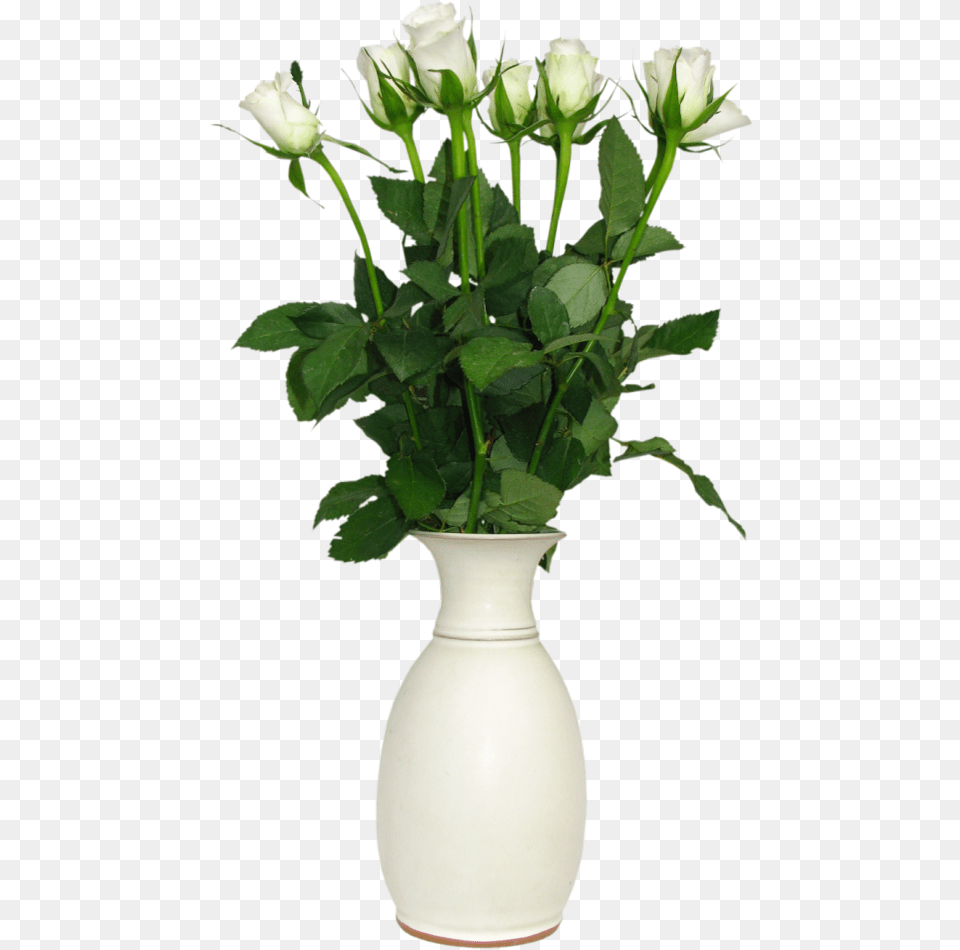 Vase File Mart White Flower Vase, Flower Arrangement, Rose, Plant, Jar Png Image