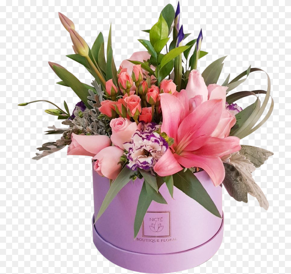 Vase Of Pink Lilies, Art, Floral Design, Flower, Flower Arrangement Png